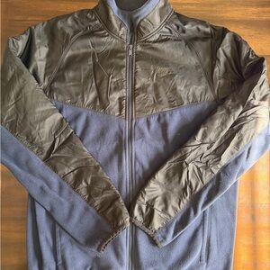 Nike Zip-Up Two-Tone Athletic Jacket